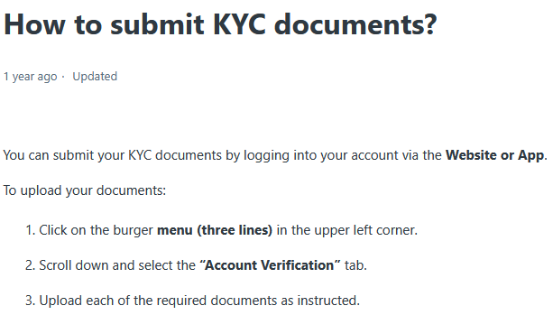 10Bet KYC dokumentoplaai hulp